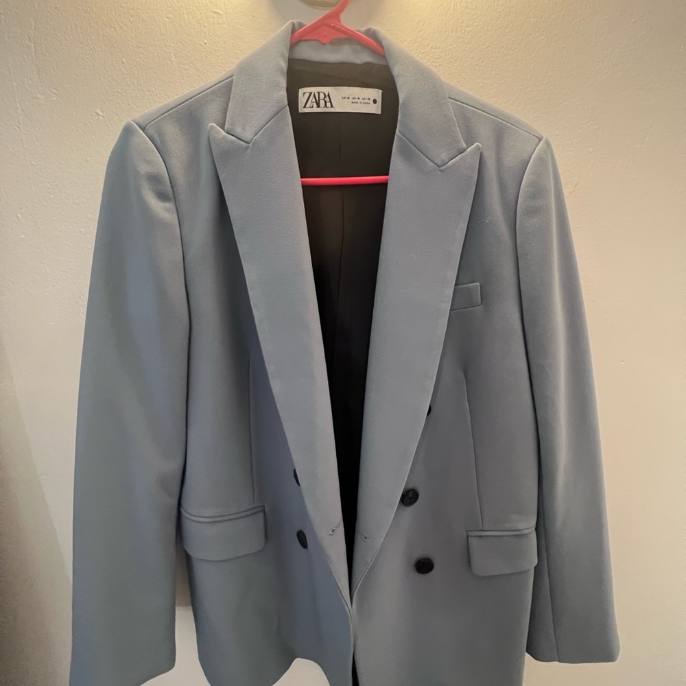 Zara women blue Blazer